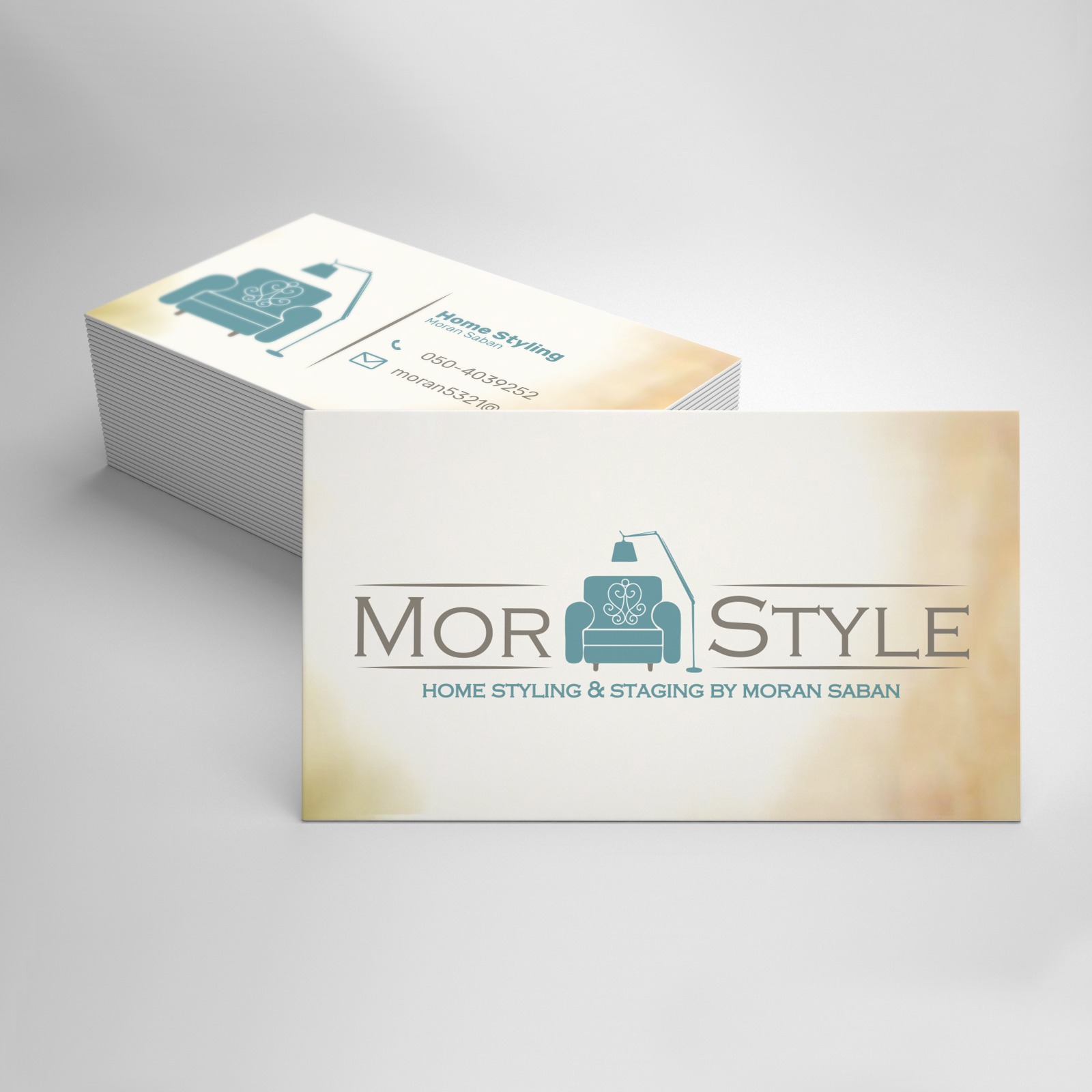 Mor&Style — לוגו + כרטיס ביקור